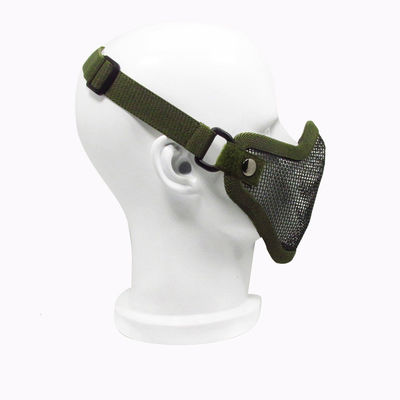 Military Equipment Half Face Wire Mask Outdoor Field Facial Safety Protective Mask Mesh