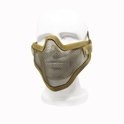 Military Equipment Half Face Wire Mask Outdoor Field Facial Safety Protective Mask Mesh