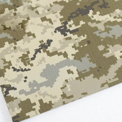 Military Camo Material Polyester Cotton Blended Ukrainian Army Tent Fabric