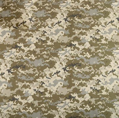 Military Camo Material Polyester Cotton Blended Ukrainian Army Tent Fabric