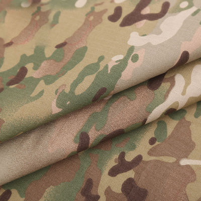 Jacket Military Cloth Material Outdoor Camouflage Uniform Clothes CP Tear-Proof Three-Grain Grid