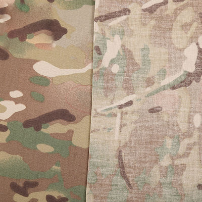 Jacket Military Cloth Material Outdoor Camouflage Uniform Clothes CP Tear-Proof Three-Grain Grid