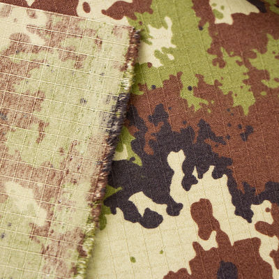 Mesh Military Green Canvas Fabric Italian Uniforms