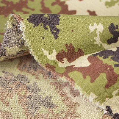 Mesh Military Green Canvas Fabric Italian Uniforms