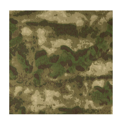 Jacket Army Fabric Material Green Ruins Waterproof Tear-Proof Plaid Camouflage Cloth Men