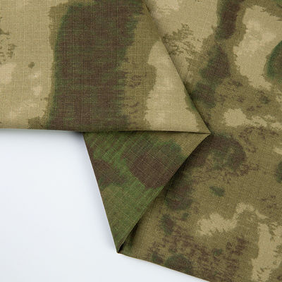 Jacket Army Fabric Material Green Ruins Waterproof Tear-Proof Plaid Camouflage Cloth Men