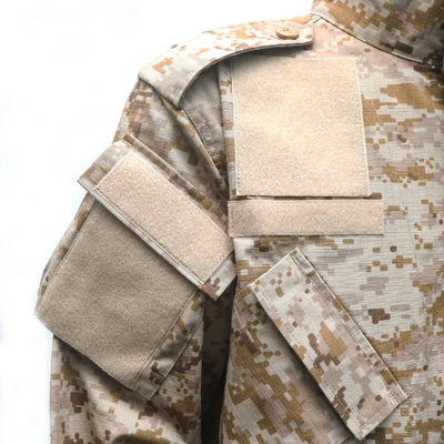 Customized Desert Camouflage Uniforms Anti-infrared Anti-static Anti-bacterial Military Uniforms
