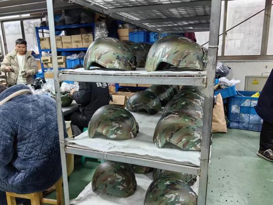Wholesale NIJ IIIA New Kevlar Helmets Aramid IIIA Air Frame AF Special Forces Tactical Bulletproof Camouflage Helmets