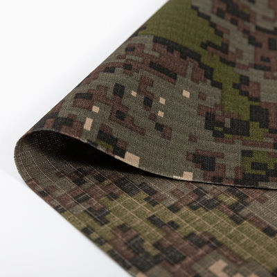 Customized High Quality Infrared Proof Waterproof Oil Proof Cotton 80% Polyester 20% Uniform Military Fabric Camouflage