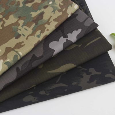 Military Uniform Cloth High Wear Resistance / flame Retardant / waterproof / coated / anti-thermal Imaging Camouflage Cloth Army