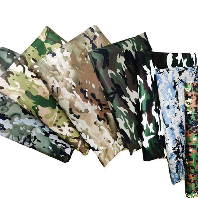 Military Uniform Cloth High Wear Resistance / flame Retardant / waterproof / coated / anti-thermal Imaging Camouflage Cloth Army