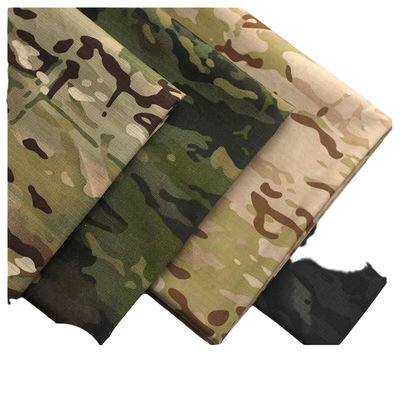 Customized Military Uniform Cloth Fiber Flame Retardant / waterproof Electronic Army Cloth Camouflage Cloth