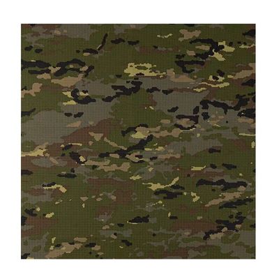 Spanish Military Tactical Uniform Fabric Anti-bacterial / Anti-infrared / Waterproof / Oil-proof Tactical Camouflage Cloth