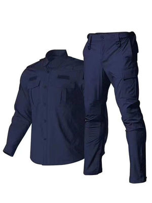New Quick Drying Clothes Security Uniforms Summer Special Police Suits Instructor Uniforms Elastic Combat SWAT Uniforms