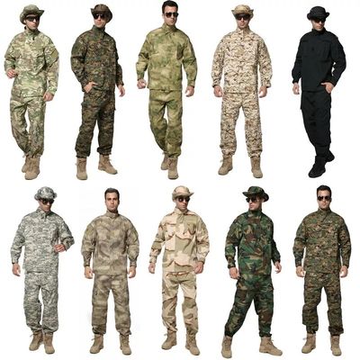 Combat Dress Army Uniforms Air Force Camo Uniform 1.25-1.4KG/Set