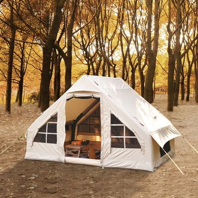 Canvas Army Military Tent Straight Bracing For Exercises Operations Inflatable 9x9 10x20