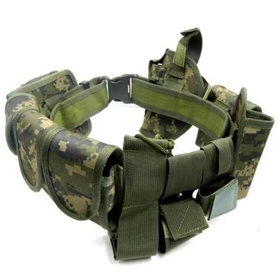 Military Tactical Belt Army Xxl 1680D Oxford Cloth Ten-Piece Belt Patrol Special Duty