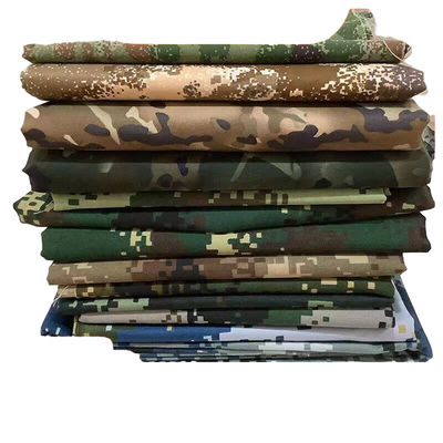 Military Uniform Cloth High Wear Resistance / flame Retardant / waterproof / coated / anti-thermal Imaging Camouflage Cloth Army