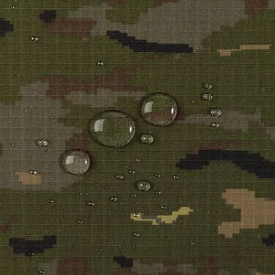 Spanish Military Tactical Uniform Fabric Anti-bacterial / Anti-infrared / Waterproof / Oil-proof Tactical Camouflage Cloth