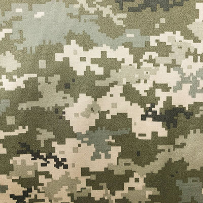 Polyester-cotton Ukrainian Military Tactical Uniforms Water-repellent Tear-resistant Plaid Camouflage Print Army Cloth